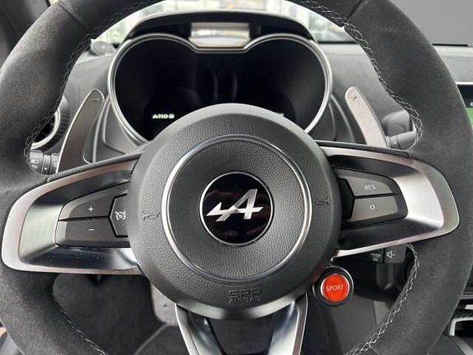 Renault Alpine A110S Grau Matt/V-Max 275 km/h/Fuchs/Sabelt Racing/PDC+Kamera