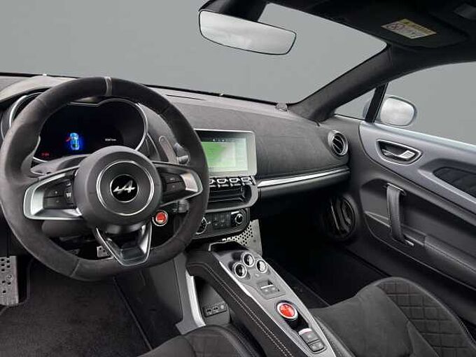 Alpine A110 S Grau Matt/V-Max 275 km/h/Fuchs/Sabelt Racing/PDC+Kamera